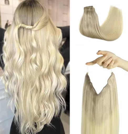 The Invisible™ — Wire-In Human Hair Extension