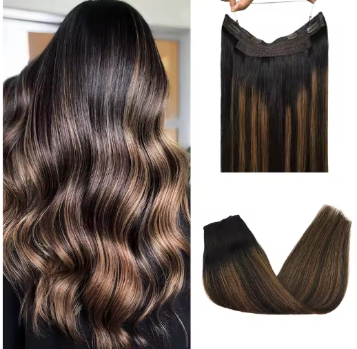 The Invisible™ — Wire-In Human Hair Extension