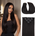 The Silk™ — Double Weft Clip-In Set