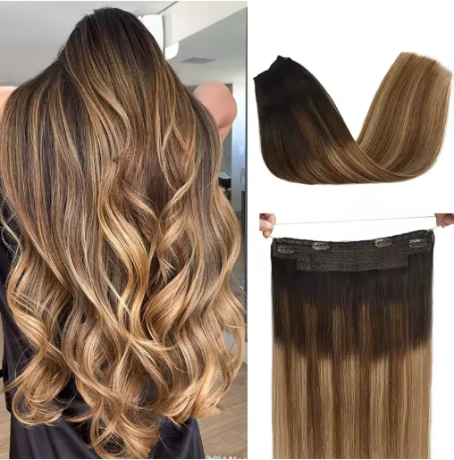 The Invisible™ — Wire-In Human Hair Extension