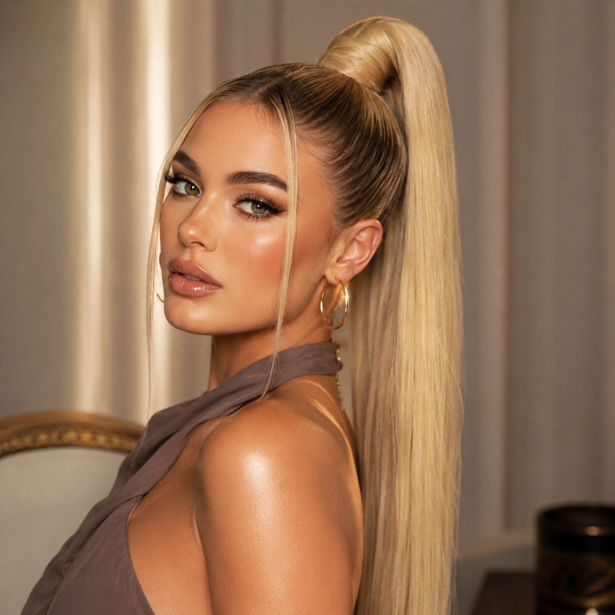 The Wrap Pony™ — Human Hair Ponytail