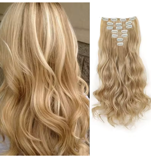 he Curl™ Everyday -7-Piece Clip-In Set