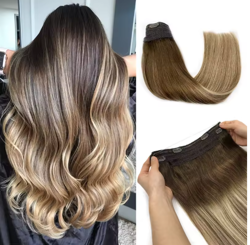 The Invisible™ — Wire-In Human Hair Extension