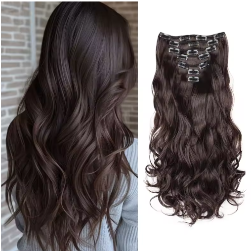 he Curl™ Everyday -7-Piece Clip-In Set