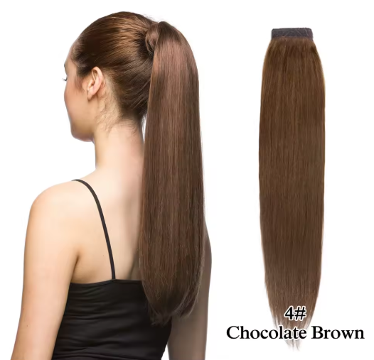 The Wrap Pony™ — Human Hair Ponytail
