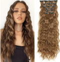 The Curl™ Glam -6-Piece Wavy Clip-In Set