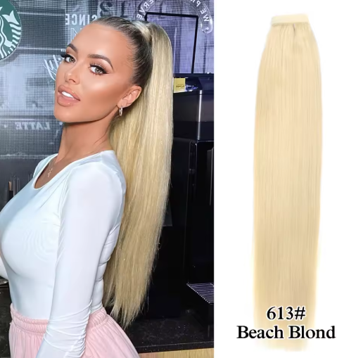 The Wrap Pony™ — Human Hair Ponytail