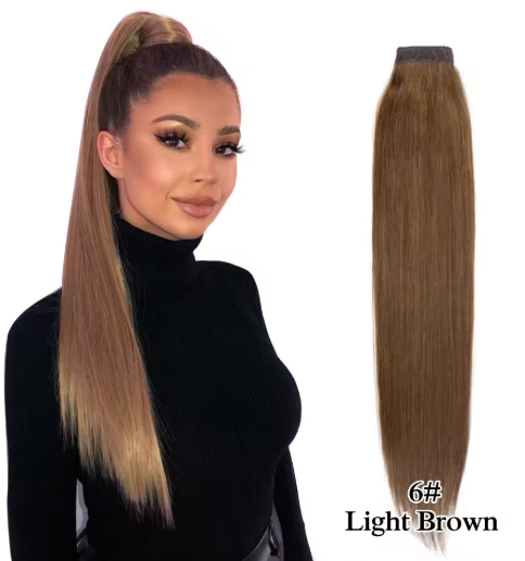The Wrap Pony™ — Human Hair Ponytail