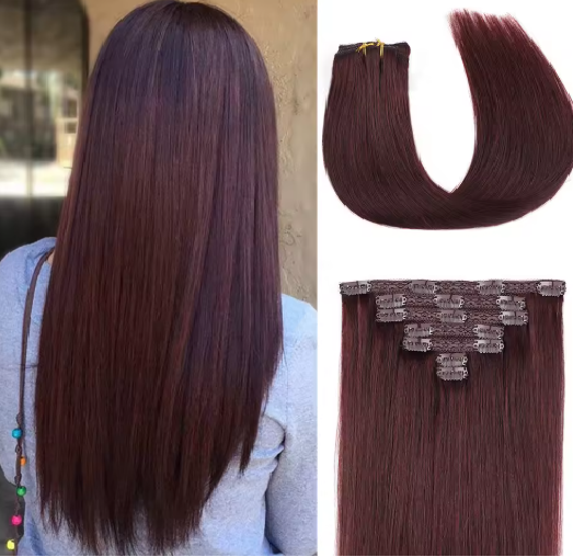 The Silk™ — Double Weft Clip-In Set