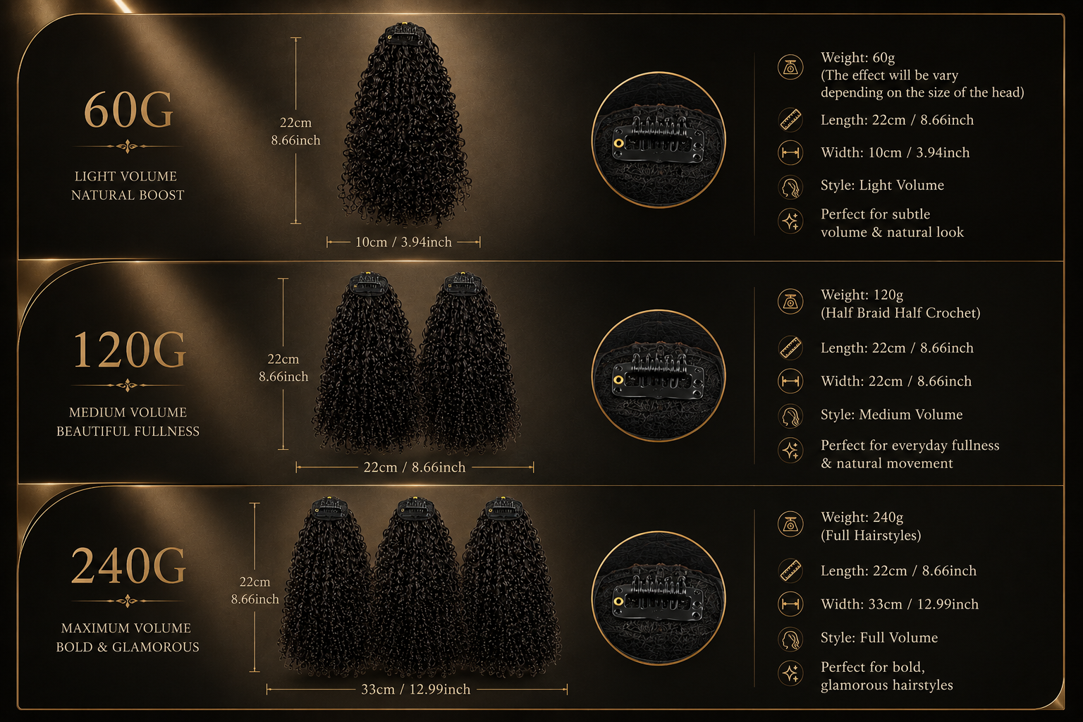 The Afro™ — Kinky Curly Human Hair