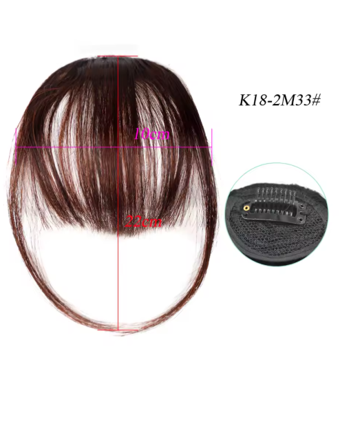The Bangs™ — Clip-In Air Fringe
