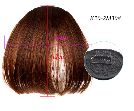 The Bangs™ — Clip-In Air Fringe