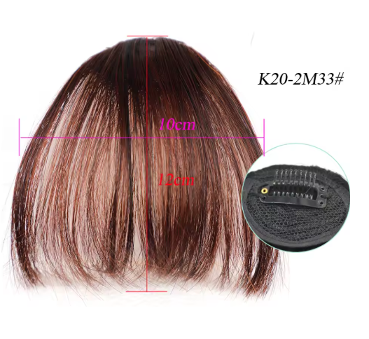 The Bangs™ — Clip-In Air Fringe