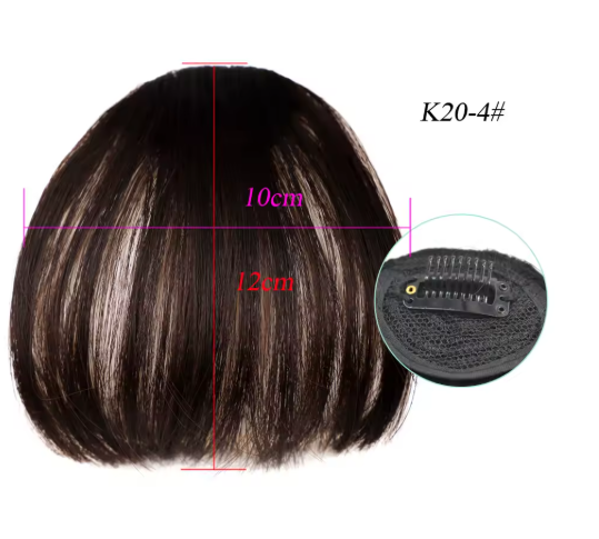 The Bangs™ — Clip-In Air Fringe