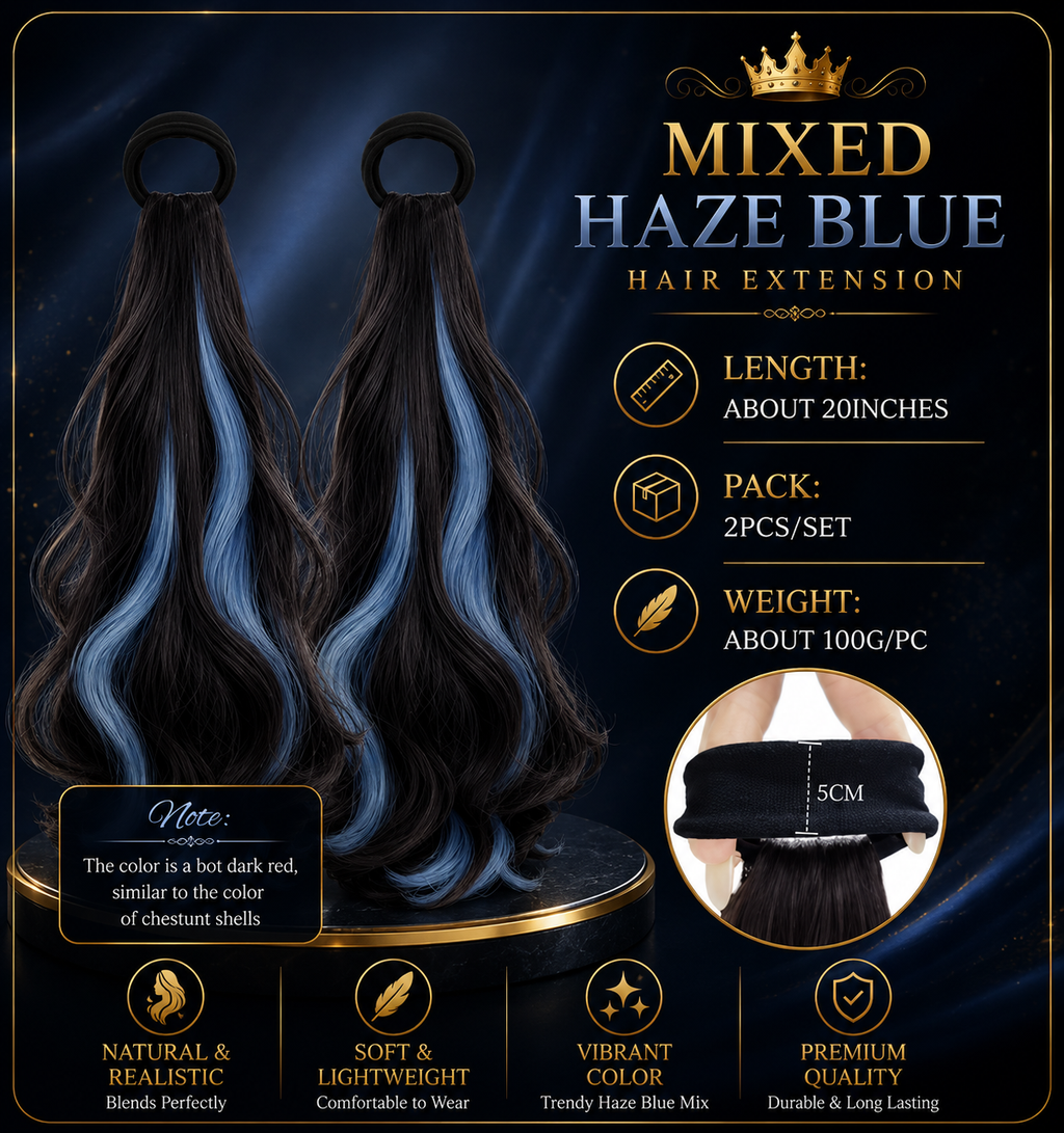 The Layered Pony™ — Heat-Resistant Ponytail