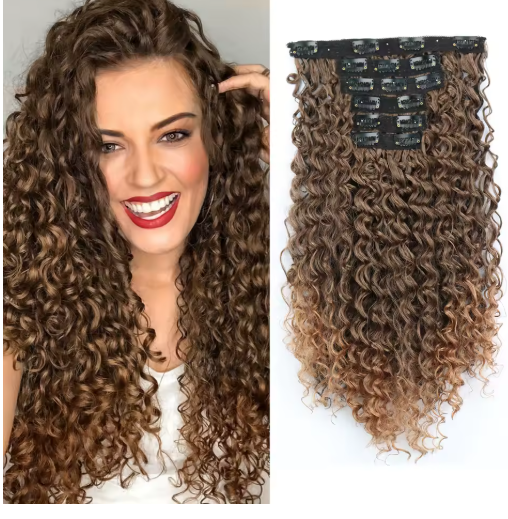 The Curl Pro™ — Full Head Clip-In Set