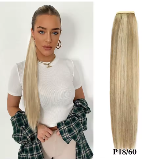 The Wrap Pony™ — Human Hair Ponytail
