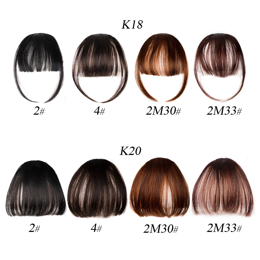 The Bangs™ — Clip-In Air Fringe