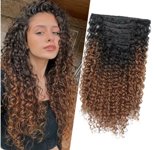 The Curl Pro™ — Full Head Clip-In Set