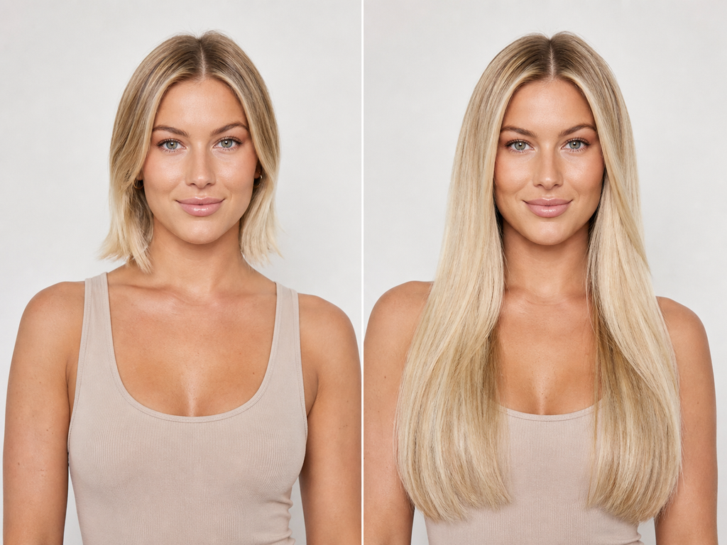 The Halo™ — Invisible Hair Extension