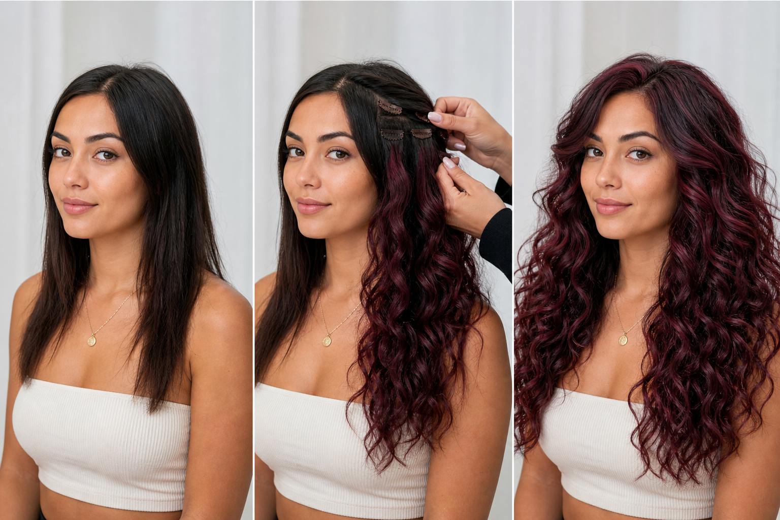 he Curl™ Everyday -7-Piece Clip-In Set