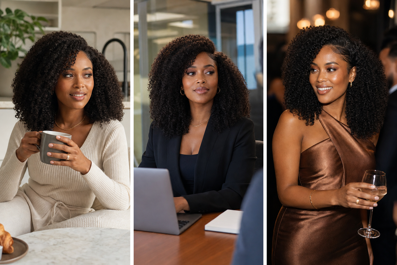 The Curl Pro™ — Full Head Clip-In Set