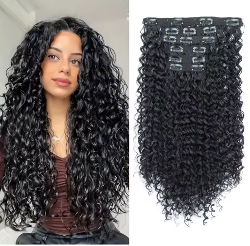 The Curl Pro™ — Full Head Clip-In Set