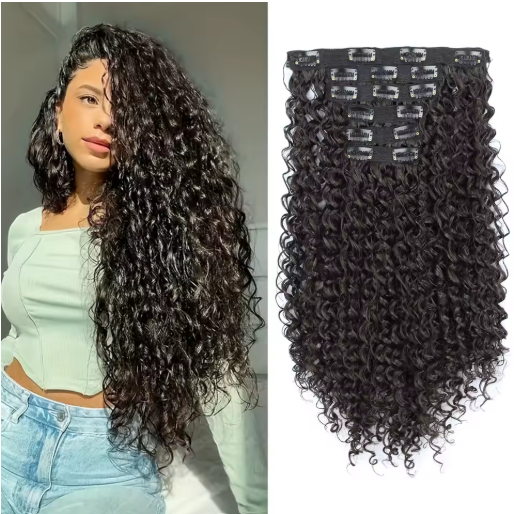 The Curl Pro™ — Full Head Clip-In Set