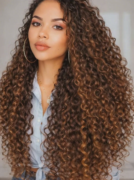 The Curl Pro™ — Full Head Clip-In Set