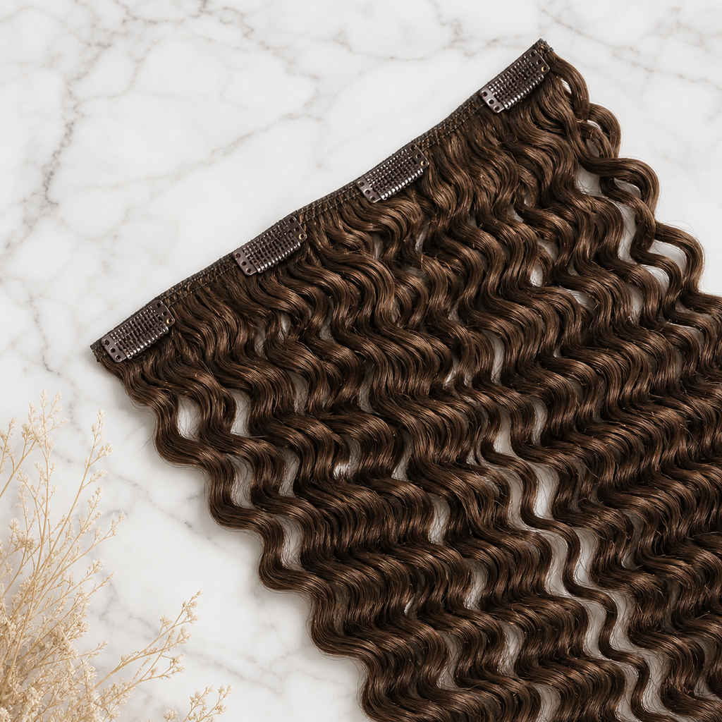 The Curl™ Glam -6-Piece Wavy Clip-In Set