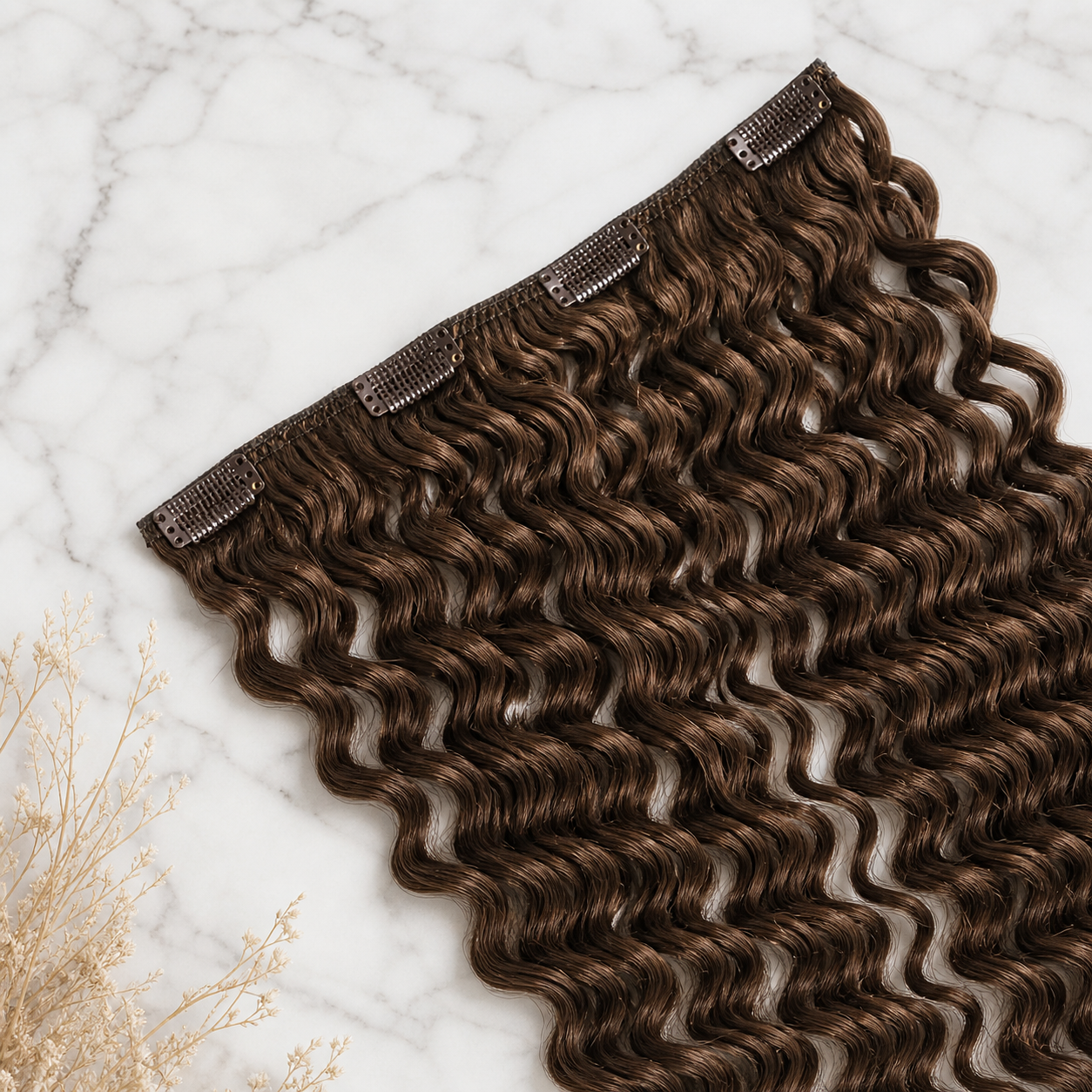 The Curl™ Glam -6-Piece Wavy Clip-In Set