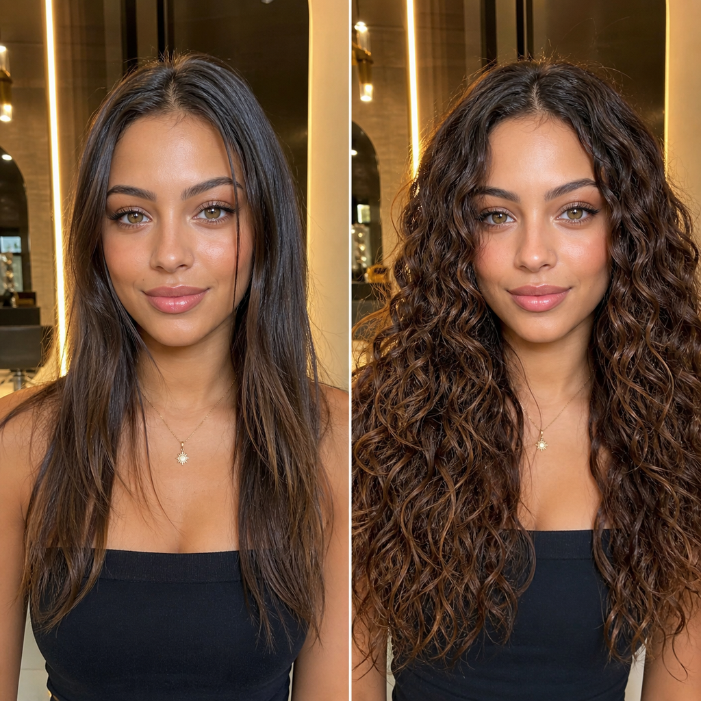 The Curl™ Glam -6-Piece Wavy Clip-In Set